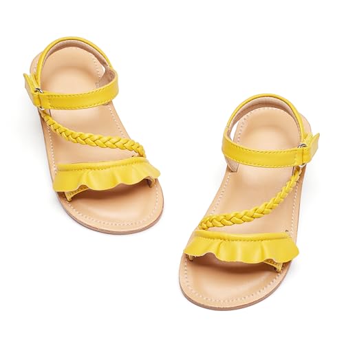 Image of GINFIVE Toddler Girls Sandals Girls Toddler Sandals Little Girls Kids Shoes