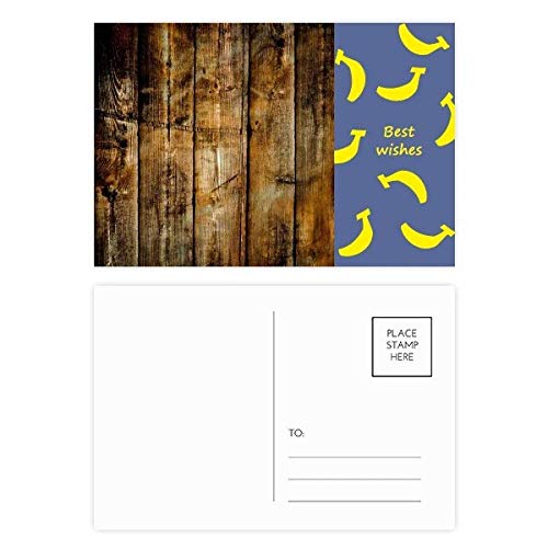 Jeu de cartes postales de remerciement motif banane rétro pour exprimer votre gratitude avec style