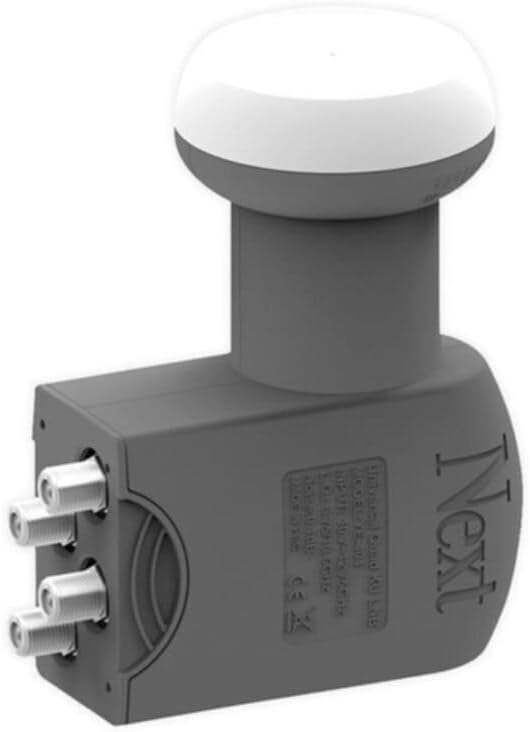 Next Nextstar Dörtlü LNB 4'lü LNB Full HD 4K Uydu Alıcısı, Model YE-404 [Enerji Sınıfı A]