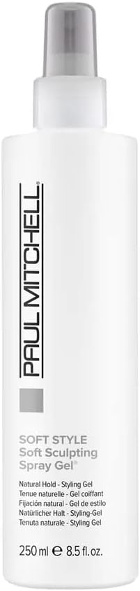 Soft Sculpting Spray Gel, Natural Hold, Soft Finish, For All Hair Types