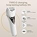 Electric Lady's Epilator,2 in1 Hair Removal Device.Women Shaver for Face,Chin,Arm,Leg,Armpit,Bikini Trimmer,Shave& Epilate,Wide Head for Fast Epilation,Wet & Dry,2 Speeds