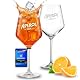 Cocktailgläser Maxito Aperol Gläser im 2er Set mit 400 ml