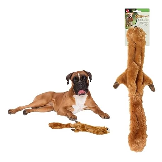 Skinneeez 470473 Hundespielzeug Eichhörnchen, 61 cm, braun 4 Skinneeez 470473 Hundespielzeug Eichhörnchen, 61 cm, braun