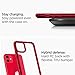 Spigen for iPhone 11 Case, Ultra Hybrid [Anti-Yellowing] [Compatible with Wireless Charging] - Red Crystal