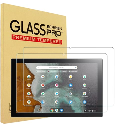 YINOVEEN 2 Pack Tempered Glass Screen Protector For ASUS Chromebook Detachable CM3 10.5