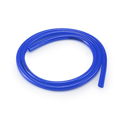 Winbang Tubo de la Gasolina de la Motocicleta, Manguera del Tubo de Gasolina del Tubo de Gasolina del Tubo de Gasolina del Combustible de 1M 5mm I/D 8mm O/D Accesorios de la Motocicleta (1pc Azul)