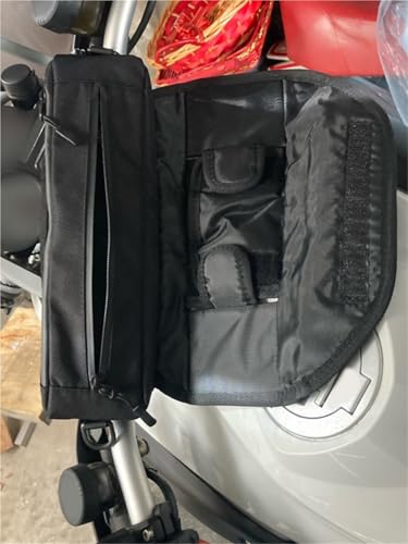 Sac guidon Ducati Multistrada Panigale pour ranger clés et téléphone sans encombre - 4
