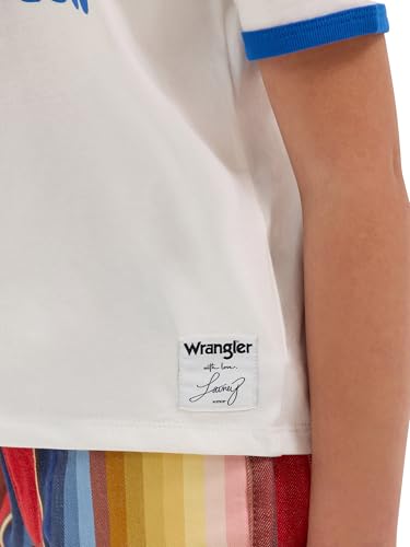 Wrangler Girl's Lainey Wilson Logo Ringer Tee3