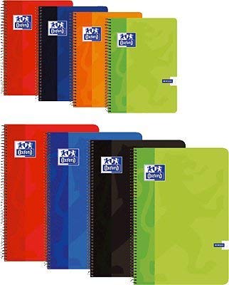 Oxford 400043979 - Notebook with margin, 80 sheets, assortment: random colors      Accessory