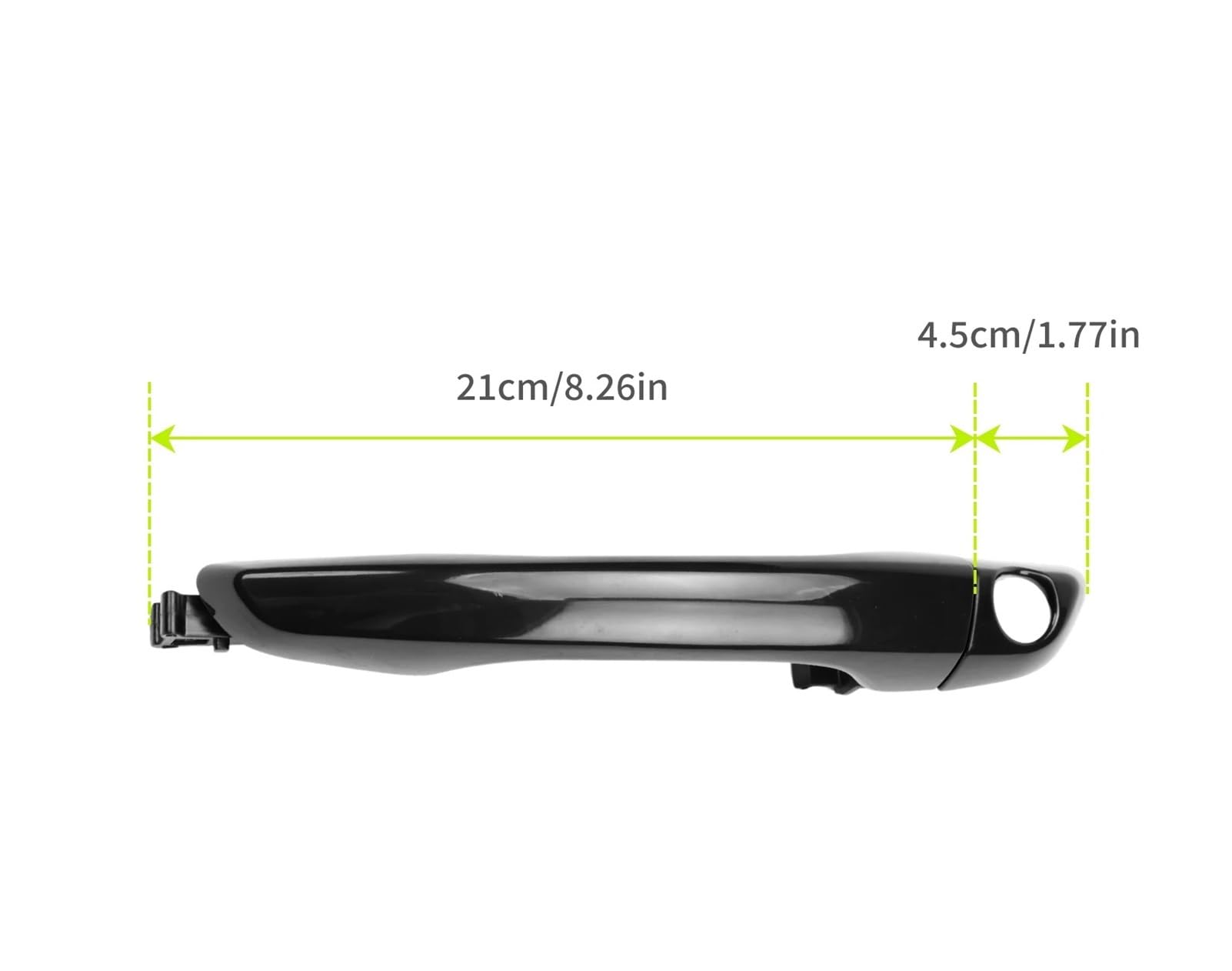 Jfqygmd One Color For 82651-F0010 4 Pcs Exterior Door Handles For 2017-2020 For Hyundai Elantra 82651-F2020