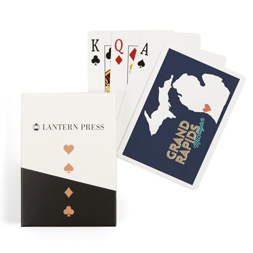 Baraja de póker Grand Rapids Michigan con 52 cartas