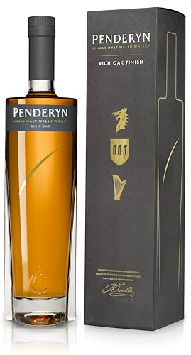 Penderyn Gold Single Malt Welsh Whisky Rich Oak –Ausgezeichneter Whisky aus Wales in der...