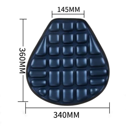 Cojín para asiento de motocicleta ideal para viajes largos de verano y ciudad 2