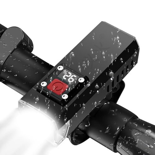 GkgWuxf �[�d�����]�ԃw�b�h���C�g - �[�d��LED�t�����g�o�C�N�n���h���o�[�w�b�h���C�g - �X�}�[�g�f�W�^���f�B�X�v���C�A�h���T�C�N�����O�A�N�Z�T���[�A���S�̂��߂̃n���h���o�[�����d���B