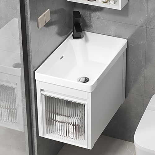 Lavabo De Baño Con Contenedor De Almacenamiento,Lavabo De Esquina For Baño,Lavabo Pequeño De Pared,Lavabo De Porcelana Mural,Pequeño Lavabo De Esquina,Diseño De Conjunto De Armario Montado En La Pared