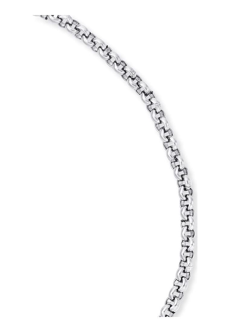 Engelsrufer Fußkettchen für Damen mit Anhänger, 925er Sterlingsilber rhodiniert, oder Edelstahl, verstellbare Länge, nickelfrei, Allergiker geeignet