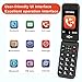 SilisoundTek Flip Phones for Seniors，2.8+1.5