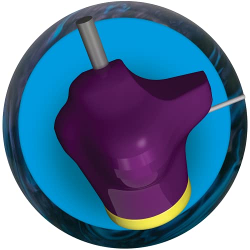 Radical Katana Assault Bowling Ball 15Lbs, Smoke/Black/Blue #TOP1