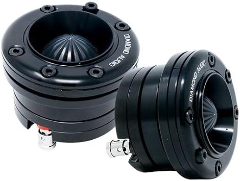 Diamond Audio 100W MAX 1" Pro Audio High-Frequency Tweeter Drivers, Motorsports Series Tweeters M01SWT
