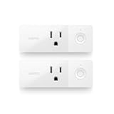 43K-720-0224R Mini Smart Plug Compatible with Alexa&comma; Google Assistant & Apple HomeKit&lpar;F7C063-CC&rpar;&comma; 2-Pack