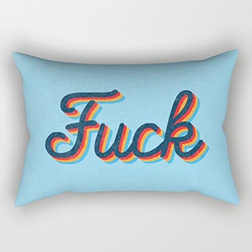 Blue Rectangle Pillow Covers Decorative Rectangle Cushion Covers 12 x 20 Rectangle Pillow Case Gifts for Men