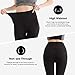 SINOPHANT Leggings Damen High Waist - Blickdicht Leggins mit Bauchkontrolle für Sport Yoga Gym(1 Schwarz,L-XL)