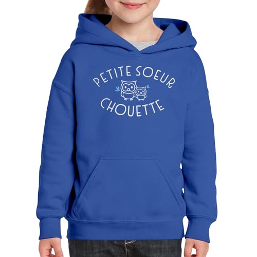 Sweat à capuche enfant premium chouette brodée douceur durable - 3
