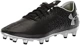Innovador material exterior Under Armour UA Magnetico Premiere FG, Botas de fútbol para Hombre, Negro (Black//Metallic Silver 001), 40.5 EU