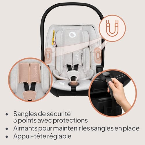Siège auto Lionelo Moxie I Size Coque auto Siège pour enfant - vue 7