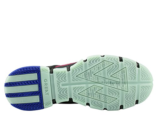 adidas J Wall 2 męskie trampki do koszykówki Hi Top, Fioletowy Czarny Zielony S85574, 42 EU
