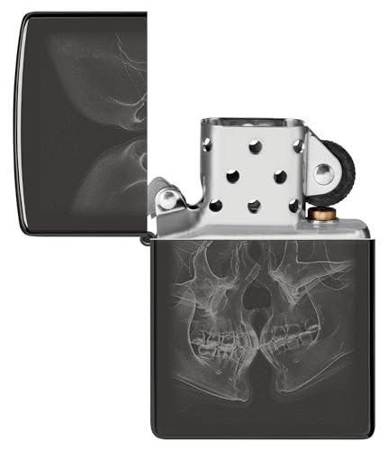 Encendedor Zippo X-Ray Kiss Negro Brillo miniatura 4