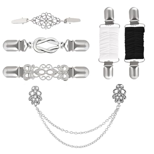 Cinch Kleider Clip, 6 Stück Cardigan Clip Vintage Clips für...