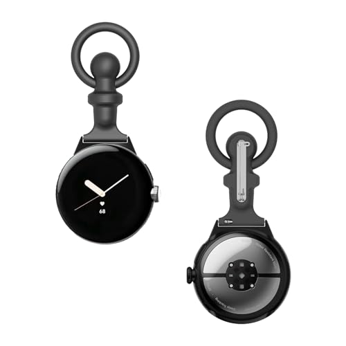 Nurse Watch Band Fob Compatible with Google Pixel Watch2 Pin-On Brooch Watch Holder Clip Pocket Portable Strap