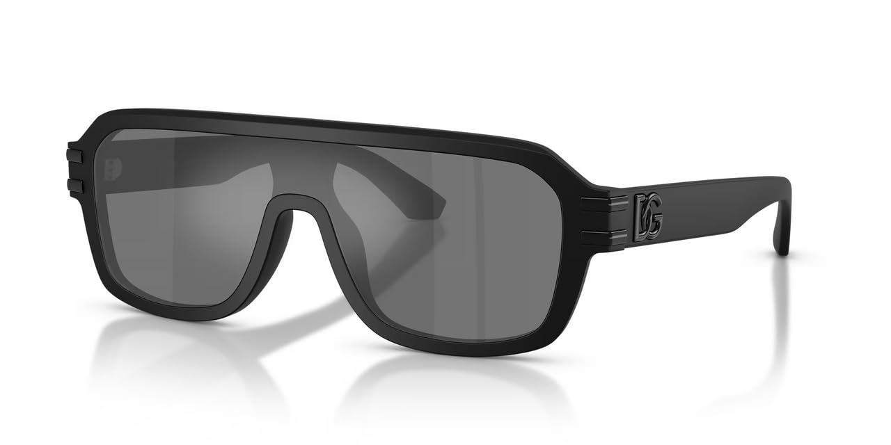 DOLCE & GABBANA 0DG4507 25256G Matte Black 0.0/127/145 MAN Sunglasses