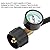 STYDDI 1lb to 20lb Propane Adapter Hose with Gauge, 4FT Propane Hose Converter Kit 1 lb to 20 lb for Weber Q Grill, Coleman Camp Stove, Blackstone Griddle, Buddy Heater and More Portable Appliances