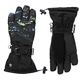 C9 Champion unisex child C129a Cold Weather Gloves, Black Camo, Boys 4 7 US