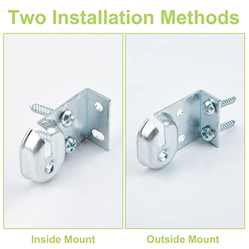 UFURMATE Roller Shades Bracket, 2 Sets Multipurpose Roller Window Shade