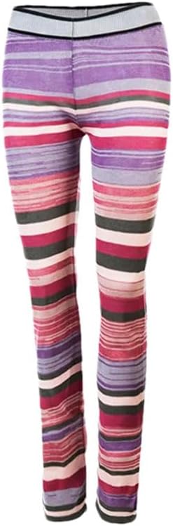 Women's Knit Ballet Pants Wide Leg Warm Up Trousers for Dance Soft Multicolor Sweater Knitwear