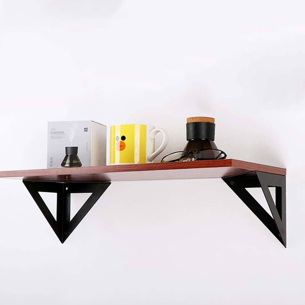 Lot De 2 Supports D'étagère Muraux En Métal, équerres à Angle Droit Pour étagères Avec Vis, Supports D'étagère Pour Cuisine, Supports D'étagère Pour