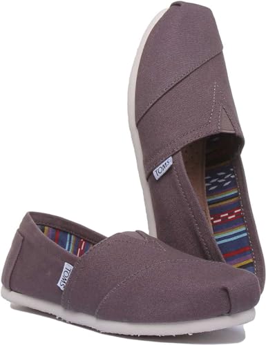 Image of TOMS Women's Alpargata Classic Slip-On Espadrille, Textile Upper