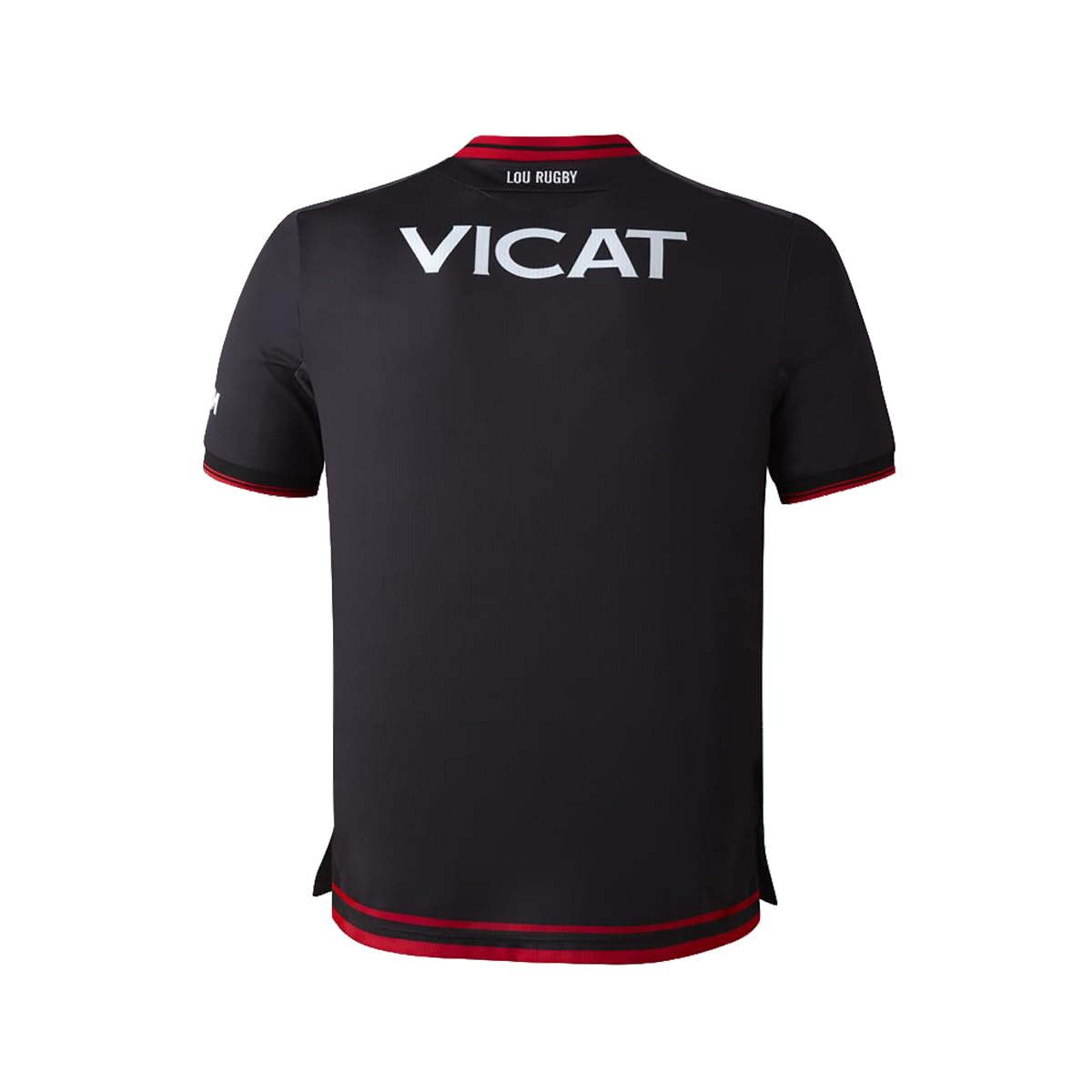 Maillot Lou Rugby Domicile Officiel Lyon Enfant Noir