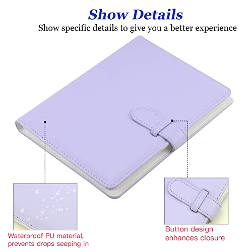 Frankmate 256 Pockets Mini Photo Album for Fujifilm Instax Mini Camera, Leather Photo Album Bookshelf Picture Album Book Simple Design - Image 2