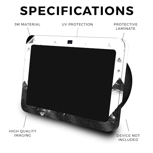 Image of Glossy Glitter Skin Compatible with Amazon Echo Show 8 (3rd Gen, 2023) - Black Hills - Premium 3M Vinyl Protective Wrap Decal Cover - Easy to Apply | Crafted in The USA by MightySkins