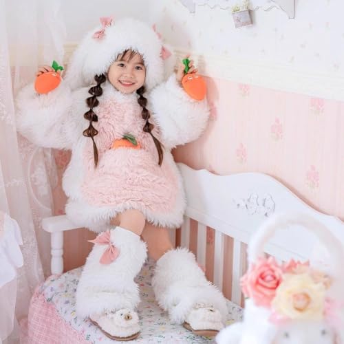 Disfraz de Conejo Rosa para Niñas miniatura 5