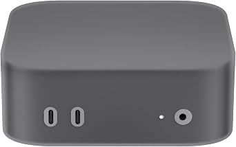 Computer Host Silicone Case for Mac mini M4/M4 Pro Drop-Proof Cover 2024 New Shell Protector Precise Cutout Shock Resistant Protection