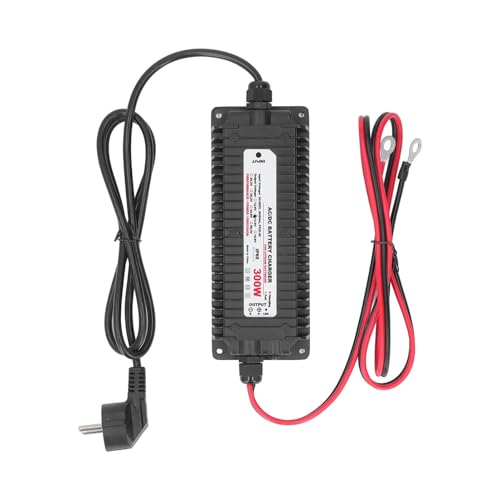 Cargador de batería de Litio para LiFePO4 y LiMn2O4 12V 14.6V 20A AC DC Carcasa de aleación de Aluminio Completamente sellada Unidad de Carga Impermeable a Prueba de Golpes a