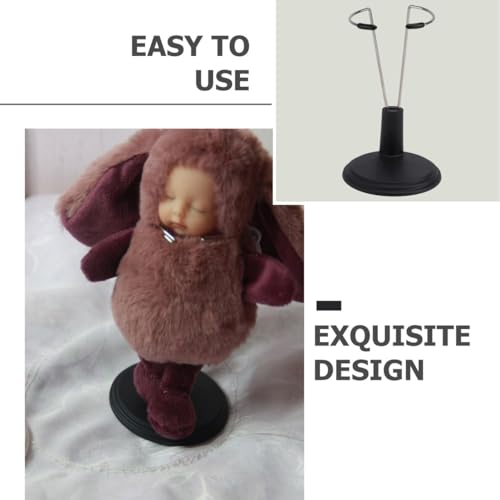 TOYANDONA 4 Stück Puppenkleidung Form Kleid Puppenständer Puppen Displayhalter Actionfigur Ständer Schaufensterpuppe Modell Ständer Zubehör für Puppenkleider Puppenhaus 15Cm