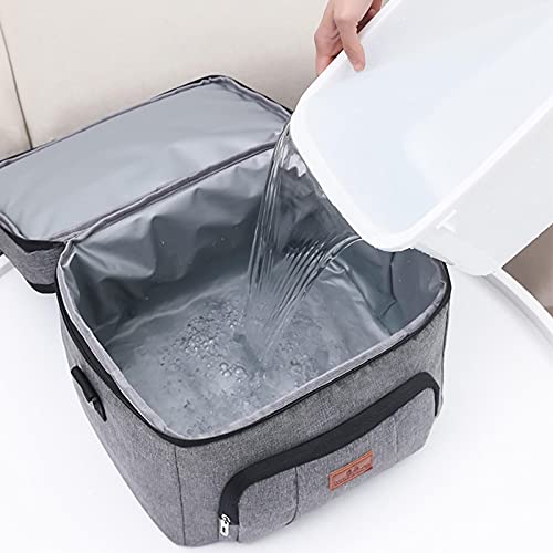 Siwan Picknicktas, lunchtas, picknick-geïsoleerde koeltas met grote inhoud en hoge isolatiewerking, koelere herbruikbare… - Image 8