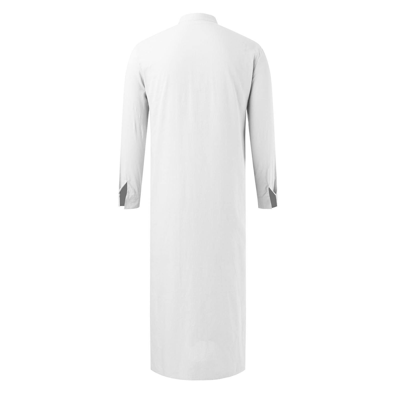 Royalty Dubai Roba Musulmano Caftano Abaya Uomo Islamico Manica Lunga Medio Oriente