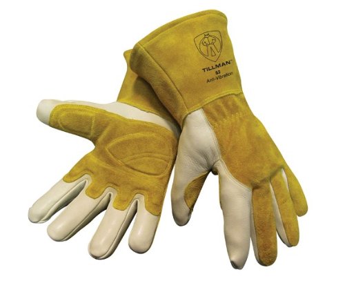 Tillman 52 Top Grain Cowhide Anti-Vibration Mig Welding Gloves, Large #TOP1